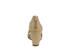 Journee Collection Womens Aretha Wedge Sandal - Taupe 11 Journee Collection Womens Aretha Wedge Sandal - Taupe -Outlet Monochic Steps Store US 01 102155 04