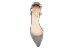 Journee Collection Womens Arkie Pump - Grey 12 Journee Collection Womens Arkie Pump - Grey -Outlet Monochic Steps Store US 01 102158 05