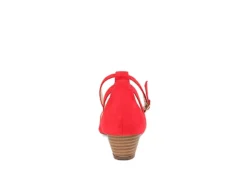 Journee Collection Womens Arkie Pump - Red 11 Journee Collection Womens Arkie Pump - Red -Outlet Monochic Steps Store US 01 102160 04