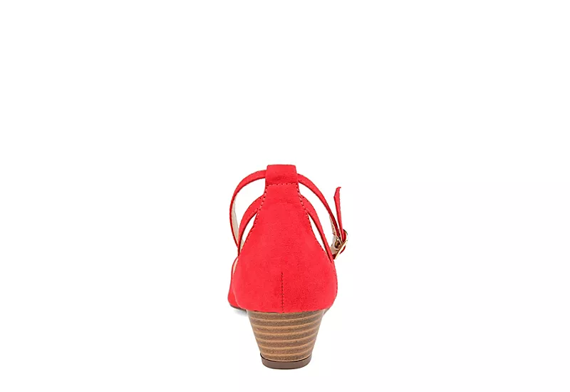 Journee Collection Womens Arkie Pump - Red 5 Journee Collection Womens Arkie Pump - Red - Image 5