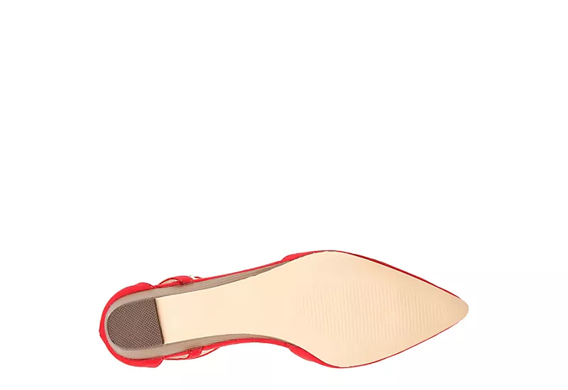 Journee Collection Womens Arkie Pump - Red 7 Journee Collection Womens Arkie Pump - Red - Image 7