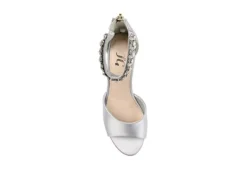 Journee Collection Womens Connor Wedge Sandal - Grey -Outlet Monochic Steps Store US 01 102218 05