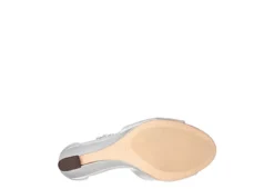 Journee Collection Womens Connor Wedge Sandal - Grey -Outlet Monochic Steps Store US 01 102218 06