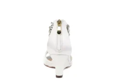 Journee Collection Womens Connor Wedge Sandal - White -Outlet Monochic Steps Store US 01 102219 04