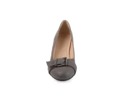 Journee Collection Womens Graysn Pump - Grey 9 Journee Collection Womens Graysn Pump - Grey -Outlet Monochic Steps Store US 01 102245 02