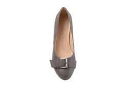 Journee Collection Womens Graysn Pump - Grey 12 Journee Collection Womens Graysn Pump - Grey -Outlet Monochic Steps Store US 01 102245 05
