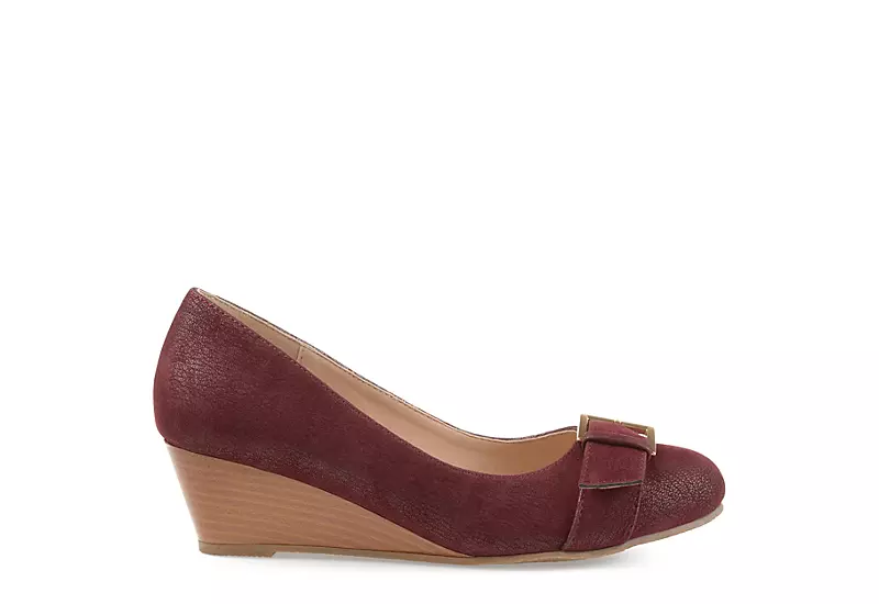 Journee Collection Womens Graysn Pump - Wine 2 Journee Collection Womens Graysn Pump - Wine - Image 2