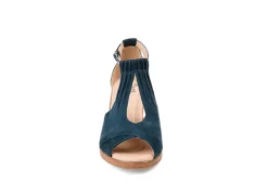 Journee Collection Womens Kedzie Wedge Sandal - Blue 9 Journee Collection Womens Kedzie Wedge Sandal - Blue -Outlet Monochic Steps Store US 01 102266 02