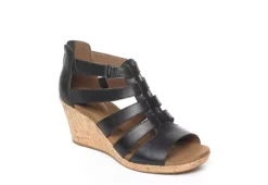 Rockport Womens Briah Gladiator Sandal - Black