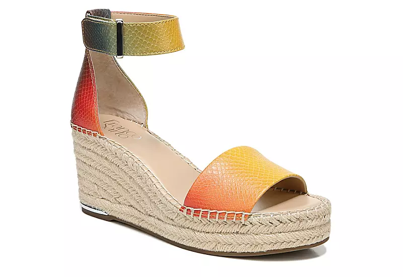 Franco Sarto Womens L-clemens Dress Wedge - Multicolor 1 Franco Sarto Womens L-clemens Dress Wedge - Multicolor