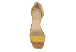 Xappeal Womens Amora Wedge Sandal - Yellow -Outlet Monochic Steps Store US 01 105215 05