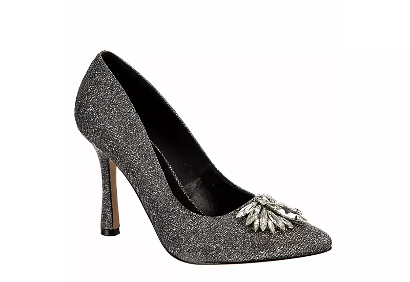 Michael By Michael Shannon Womens Reya Pump - Pewter 1 Michael By Michael Shannon Womens Reya Pump - Pewter