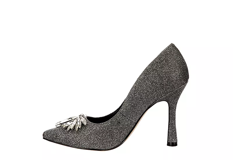Michael By Michael Shannon Womens Reya Pump - Pewter 4 Michael By Michael Shannon Womens Reya Pump - Pewter - Image 4