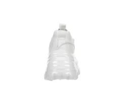 Steve Madden Womens Ecker Sneaker - White -Outlet Monochic Steps Store US 01 106176 04