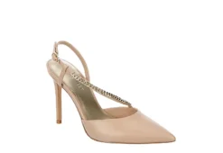 Nine West Womens Fenor3 Pump - Nude