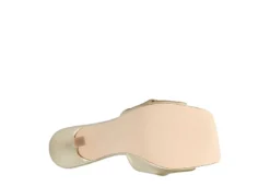 Marc Fisher Womens Daliot Slide Sandal - Gold -Outlet Monochic Steps Store US 01 106237 04