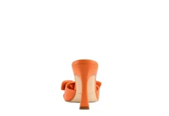 Marc Fisher Womens Demar Slide Sandal - Orange -Outlet Monochic Steps Store US 01 106243 02