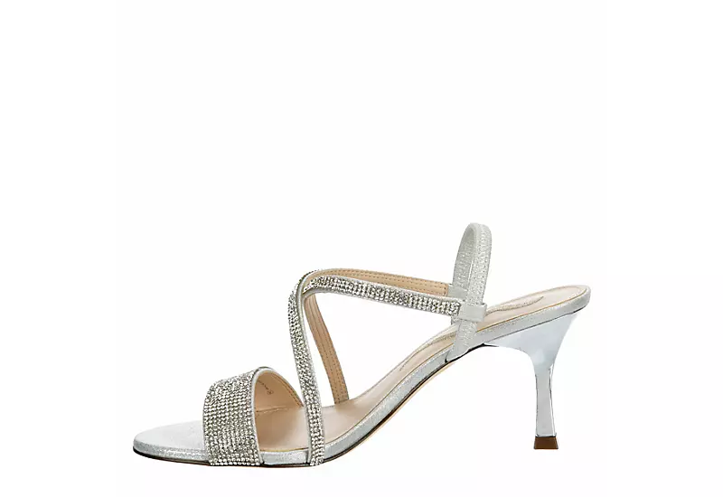N By Nina Womens Lourdes Sandal - Silver 4 N By Nina Womens Lourdes Sandal - Silver - Image 4