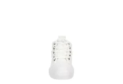 Blowfish Womens Megan Slip On Wedge Sneaker - White -Outlet Monochic Steps Store US 01 106862 02