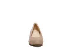 Dr. Scholl's Womens Be Ready Pump - Taupe -Outlet Monochic Steps Store US 01 107428 02