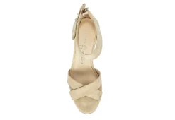 Chinese Laundry Womens Celly Wedge Sandal - Beige -Outlet Monochic Steps Store US 01 132194 05