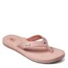 Reef Womens Beachbreak Flip Flop Sandal - Pale Pink