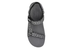 Skechers Womens Arch Fit Reggae Outdoor Sandal - Black -Outlet Monochic Steps Store US 01 202398 03