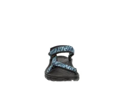 Teva Womens Hurricane 4 Outdoor Sandal - Blue -Outlet Monochic Steps Store US 01 202416 02
