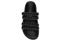 Limelight Womens Maxine Slide Sandal - Black -Outlet Monochic Steps Store US 01 202527 05