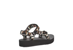 Teva Womens Midform Universal Platform Outdoor Sandal - Black -Outlet Monochic Steps Store US 01 203149 03