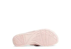 Sperry Womens Seafish Iridescent Sparkle Flip Flop Sandal - Blush -Outlet Monochic Steps Store US 01 203196 05