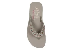 Skechers Womens Happy Spring Flip Flop Sandal - Taupe 10 Skechers Womens Happy Spring Flip Flop Sandal - Taupe -Outlet Monochic Steps Store US 01 203257 03
