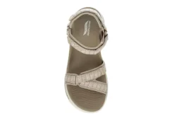 Skechers Womens Affinity Sandal - Taupe -Outlet Monochic Steps Store US 01 203278 05