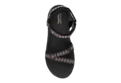 Skechers Womens Affinity Sandal - Black -Outlet Monochic Steps Store US 01 203279 05