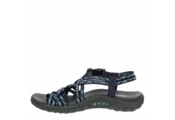 Skechers Womens Reggae Irie Mon Trail Grazer Outdoor Sandal - Navy -Outlet Monochic Steps Store US 01 203283 03