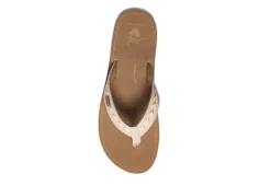 Reef Womens Beachbreak Flip Flop Sandal - Sand -Outlet Monochic Steps Store US 01 203341 02