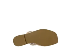 Dv By Dolce Vita Womens Maizy Flat Sandal - Bone -Outlet Monochic Steps Store US 01 203348 06