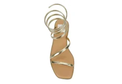 Dv By Dolce Vita Womens Maralin Flat Sandal - Gold -Outlet Monochic Steps Store US 01 203350 05