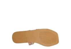 Madden Girl Womens Posh Slide Sandal - Tan -Outlet Monochic Steps Store US 01 203400 05
