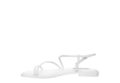 Steve Madden Womens Craving Sandal - White -Outlet Monochic Steps Store US 01 203437 03