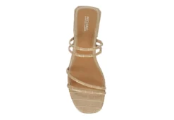 Michael By Michael Shannon Womens Liv Sandal - Tan -Outlet Monochic Steps Store US 01 203494 05
