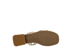 Michael By Michael Shannon Womens Liv Sandal - Tan -Outlet Monochic Steps Store US 01 203494 06