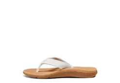 Reef Womens Santa Ana Flip Flop Sandal - White -Outlet Monochic Steps Store US 01 203912 02