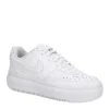 Nike Womens Court Vision Alta Sneaker - White