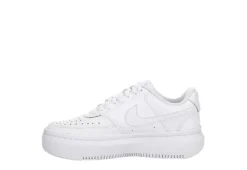 Nike Womens Court Vision Alta Sneaker - White -Outlet Monochic Steps Store US 01 400529 03