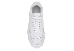 Nike Womens Court Vision Alta Sneaker - White -Outlet Monochic Steps Store US 01 400529 05