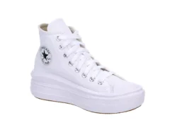 Converse Womens Chuck Taylor All Star Move High Top Sneaker - White