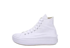 Converse Womens Chuck Taylor All Star Move High Top Sneaker - White -Outlet Monochic Steps Store US 01 400794 03