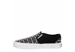 Vans Womens Asher Slip On Sneaker - Black -Outlet Monochic Steps Store US 01 401192 03
