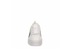Puma Womens Karmen Rebelle Platform Sneaker - White -Outlet Monochic Steps Store US 01 401234 02